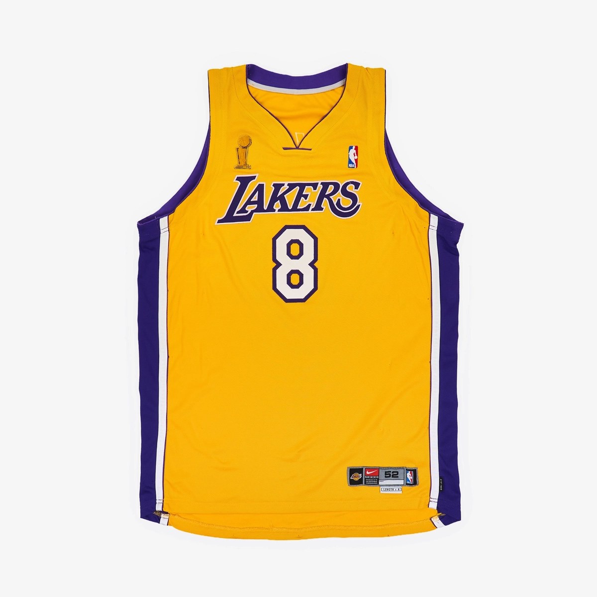 Kobe Bryant Game-Worn Lakers Jersey