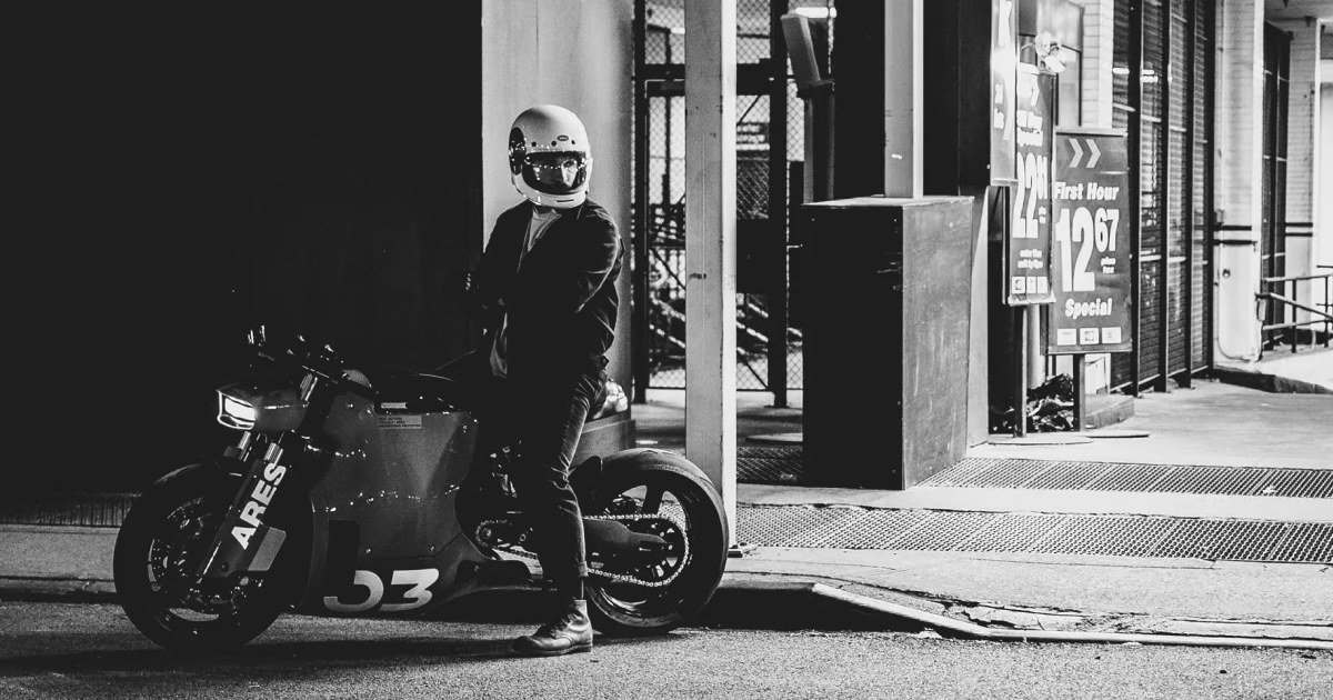 Real Motors Project ARES Electric Café Racer