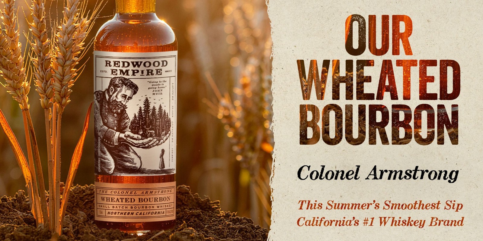 Redwood Empire Colonel Armstrong Wheated Bourbon